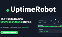 #教程# 基于UptimeRobot接口制作的简单网站监测页面 - 云线路