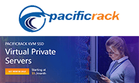 PacificRack – #黑五#洛杉矶优化线路，1G/1核/20gSSD/500G流量/1G带宽低至$15/年 - 云线路