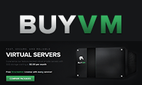 BuyVM – #4月补货# VPS主机1H/512M/10G/不限流量$2/月起，储存256GB/不限流量$1.2/月起 - 云线路