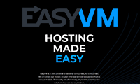 EasyVM – 新加坡/达拉斯/纽约/拉斯维加斯,1H/2GB/25GB NVMe/1TB流量@1G端口,$5/月起 - 云线路